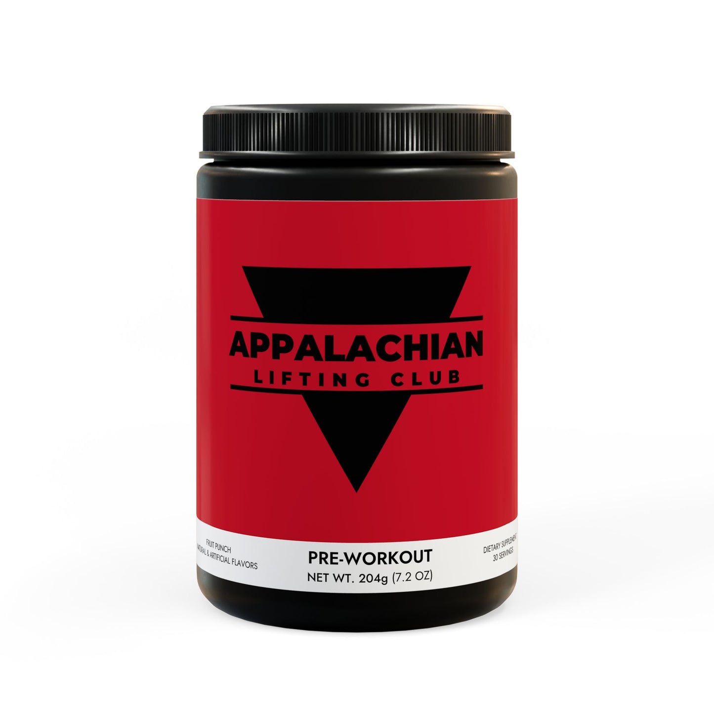 Appalachian Lifting Club Pre-Workout, Fruit Punch (30 servings)